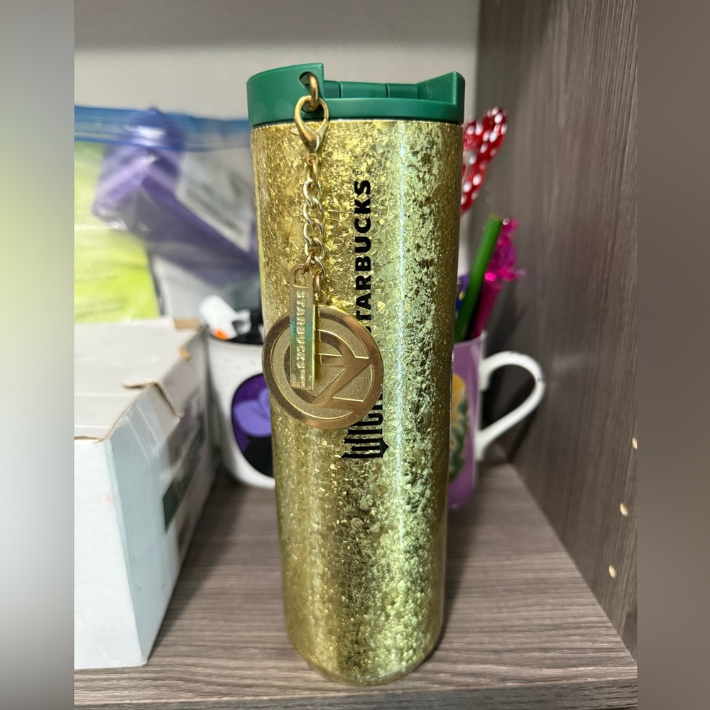Starbucks Wicked Shimmering Gold Tumbler